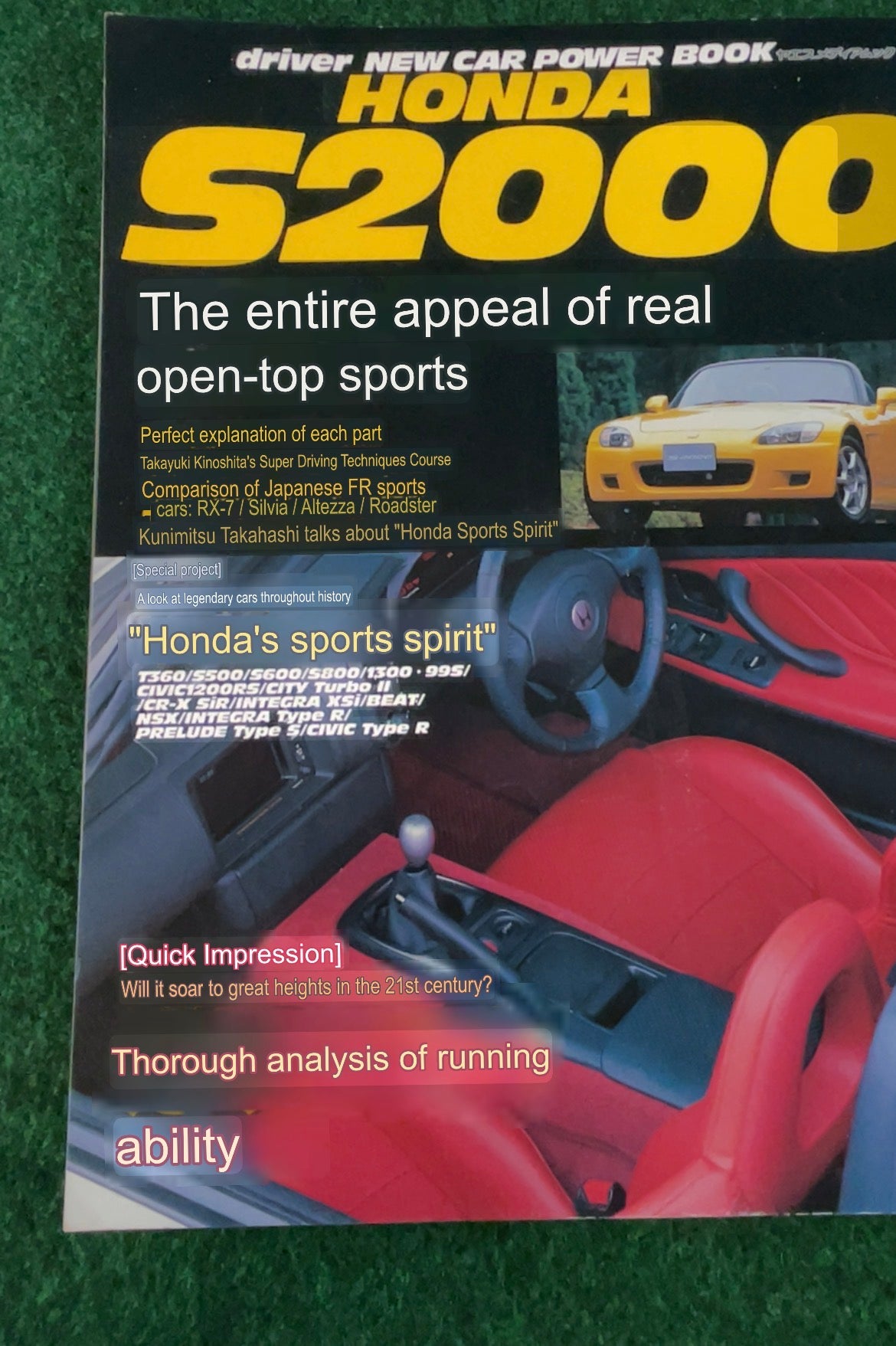 driver New Car Power Magazine Honda S2000