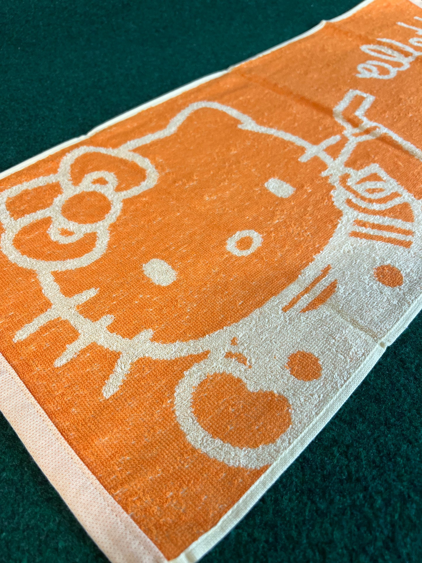 Hello Kitty & Eneos “Express” 2017 Yellow/Orange Promotional Towel