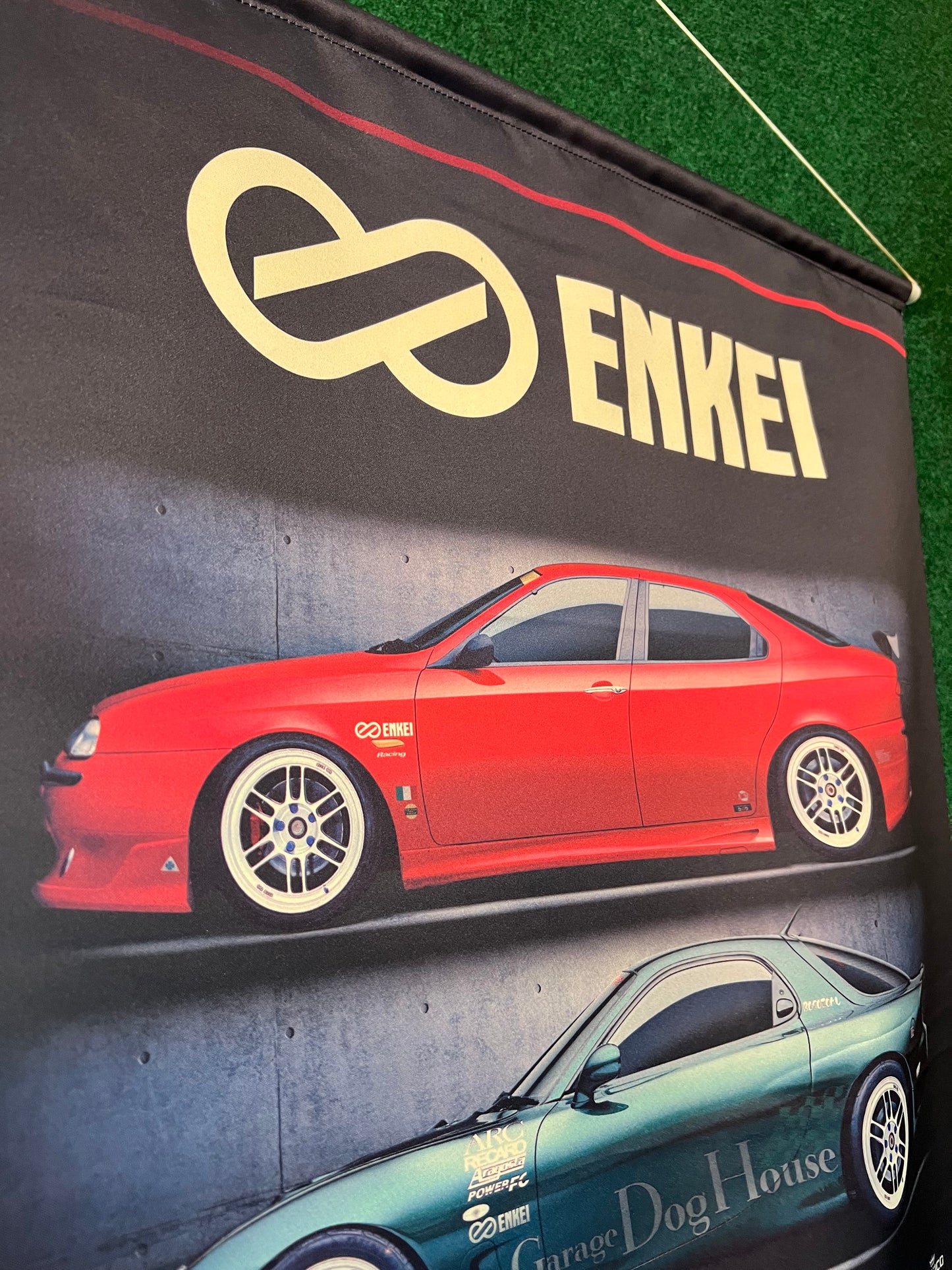 ENKEI RPF1 - Retail Display Advertising Scroll Banner
