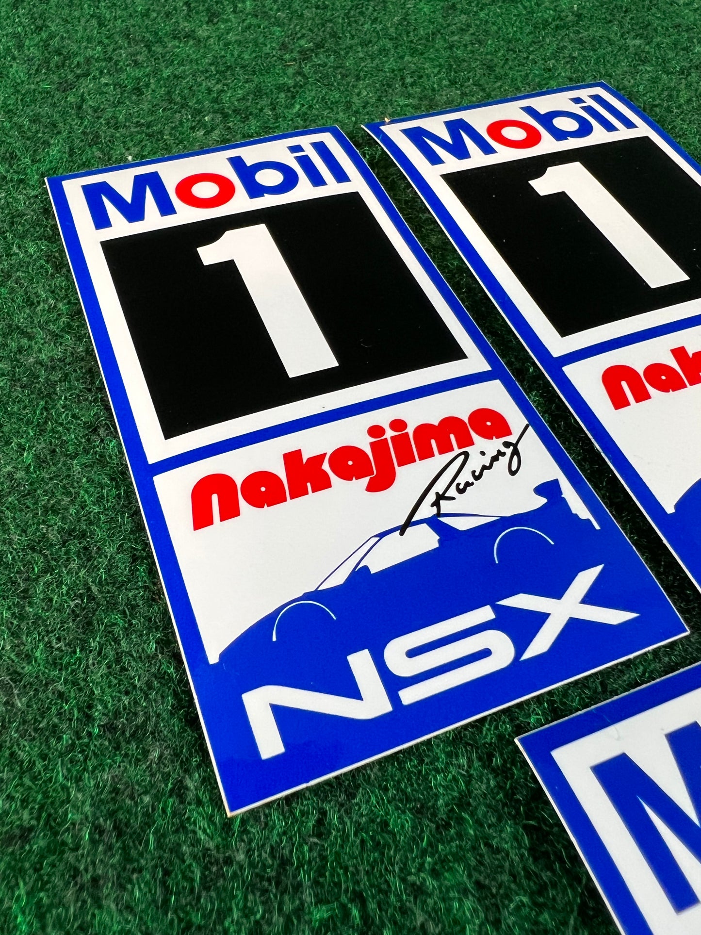 Mobil1 Nakajima Racing Honda NSX - JGTC Sticker Set