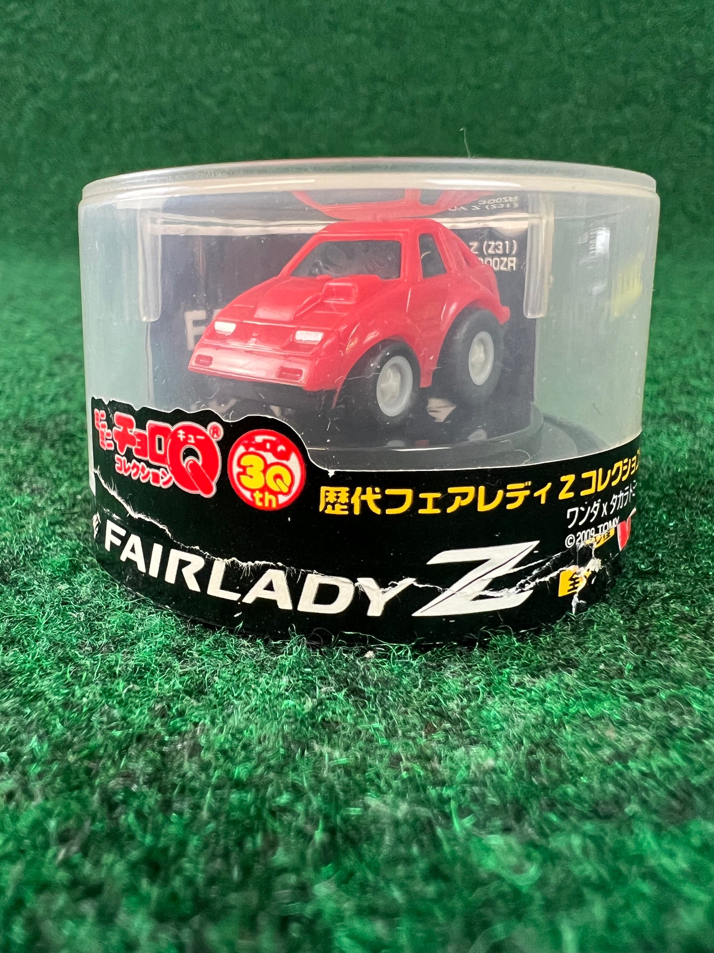 WONDA Coffee & ChoroQ - Nissan Fairlady Z (Z31) Red Mini Toy Car