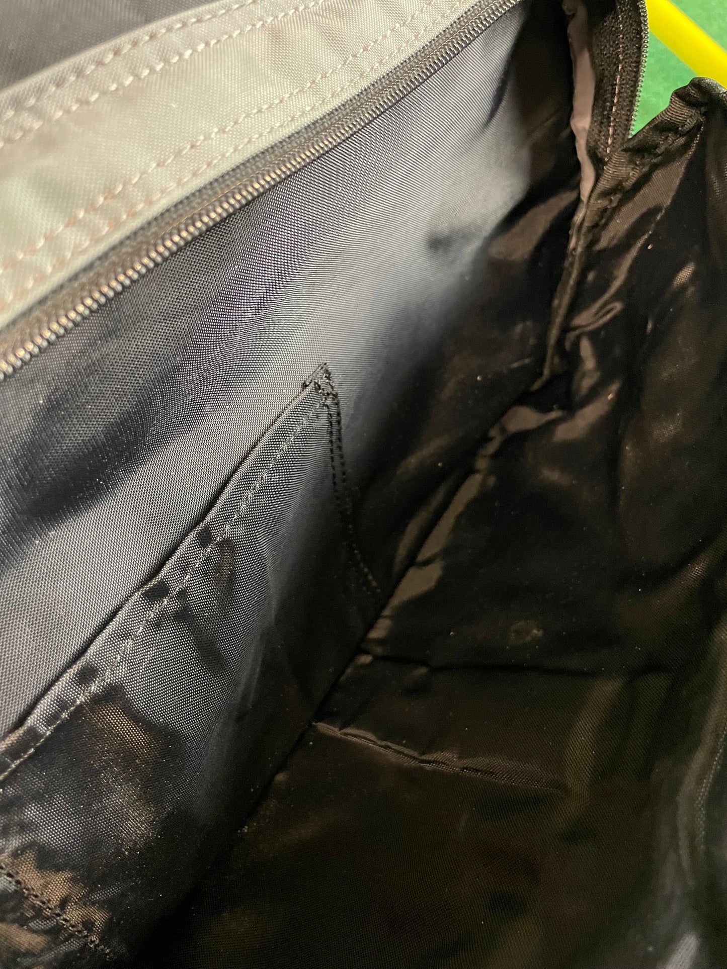 DUNLOP Motor Sport - Black & Grey Duffel Travel Bag