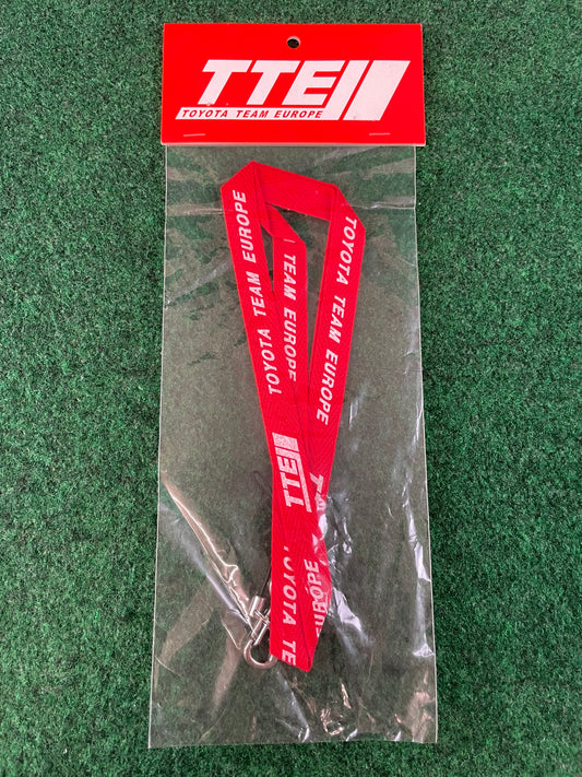 Toyota Team Europe - Red Lanyard Keychain
