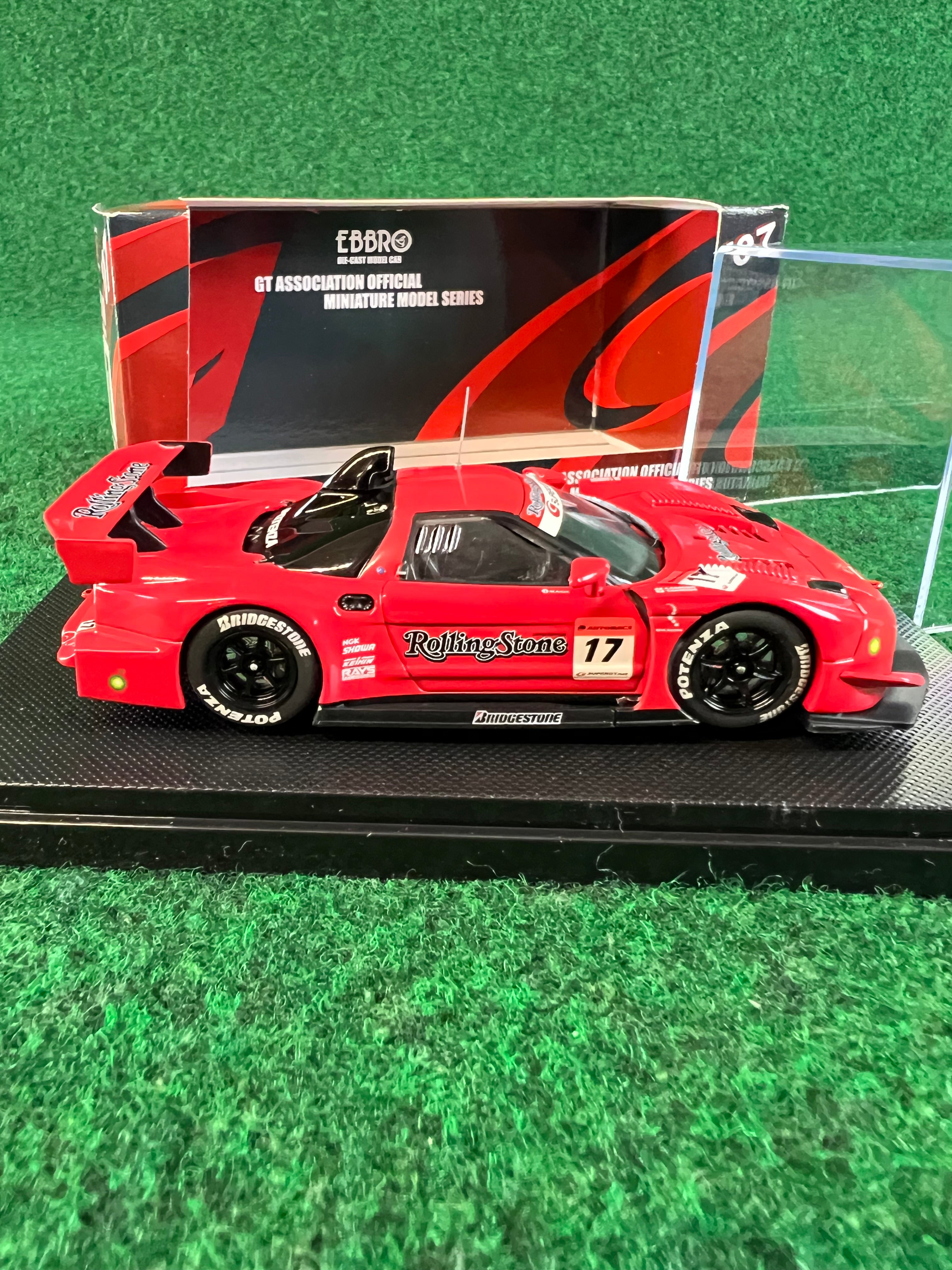 EBBRO - SuperGT 2007 REAL Rolling Stone Honda NSX 1/43 Scale