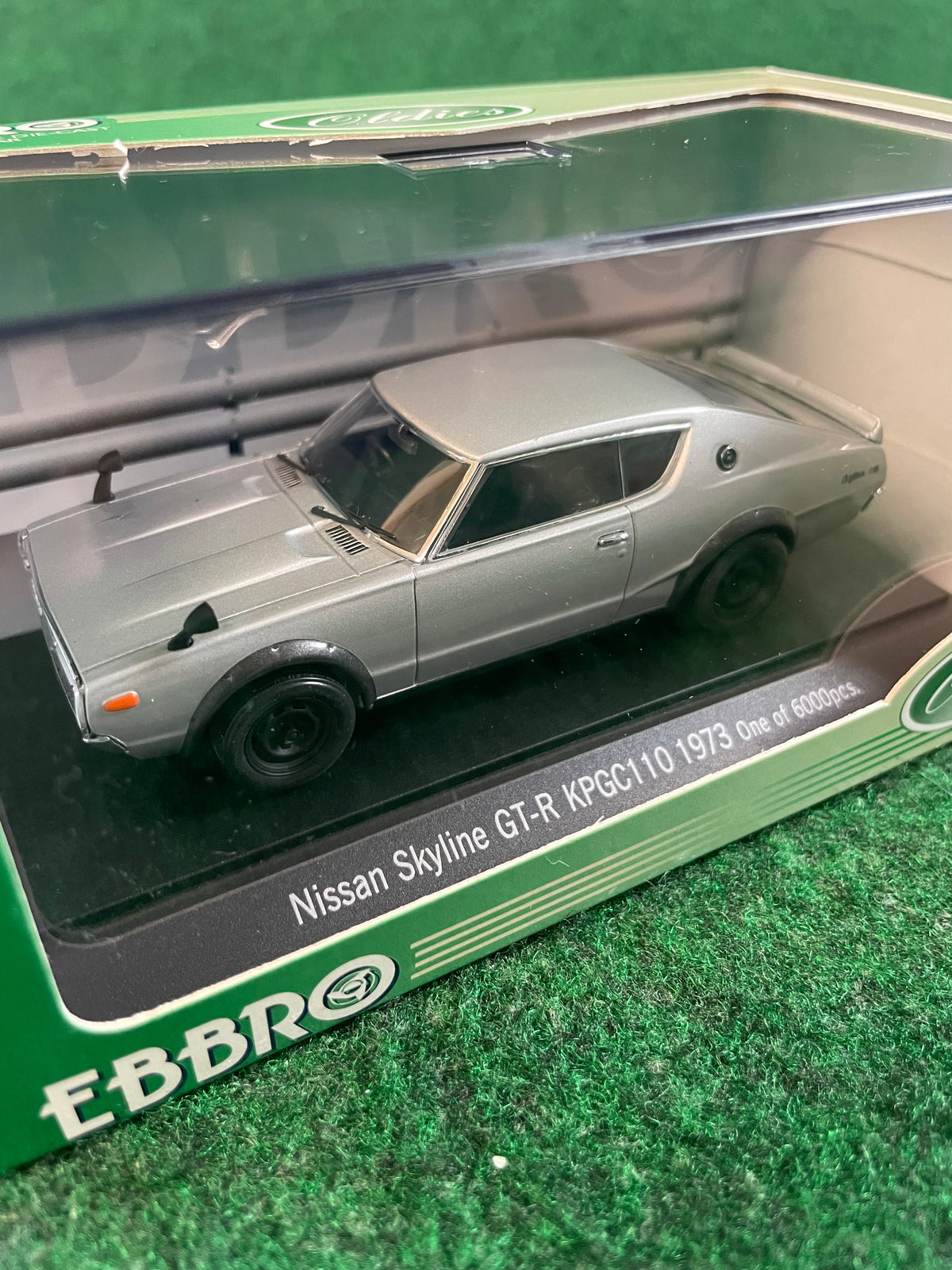 EBBRO Oldies - Nissan Skyline GT-R KPGC110 1973 1 of 6000 1/43 Scale Diecast