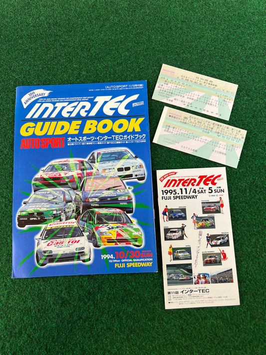 Intertec JTCC - 1994 & 1995 Race Event Magazine and Brochure