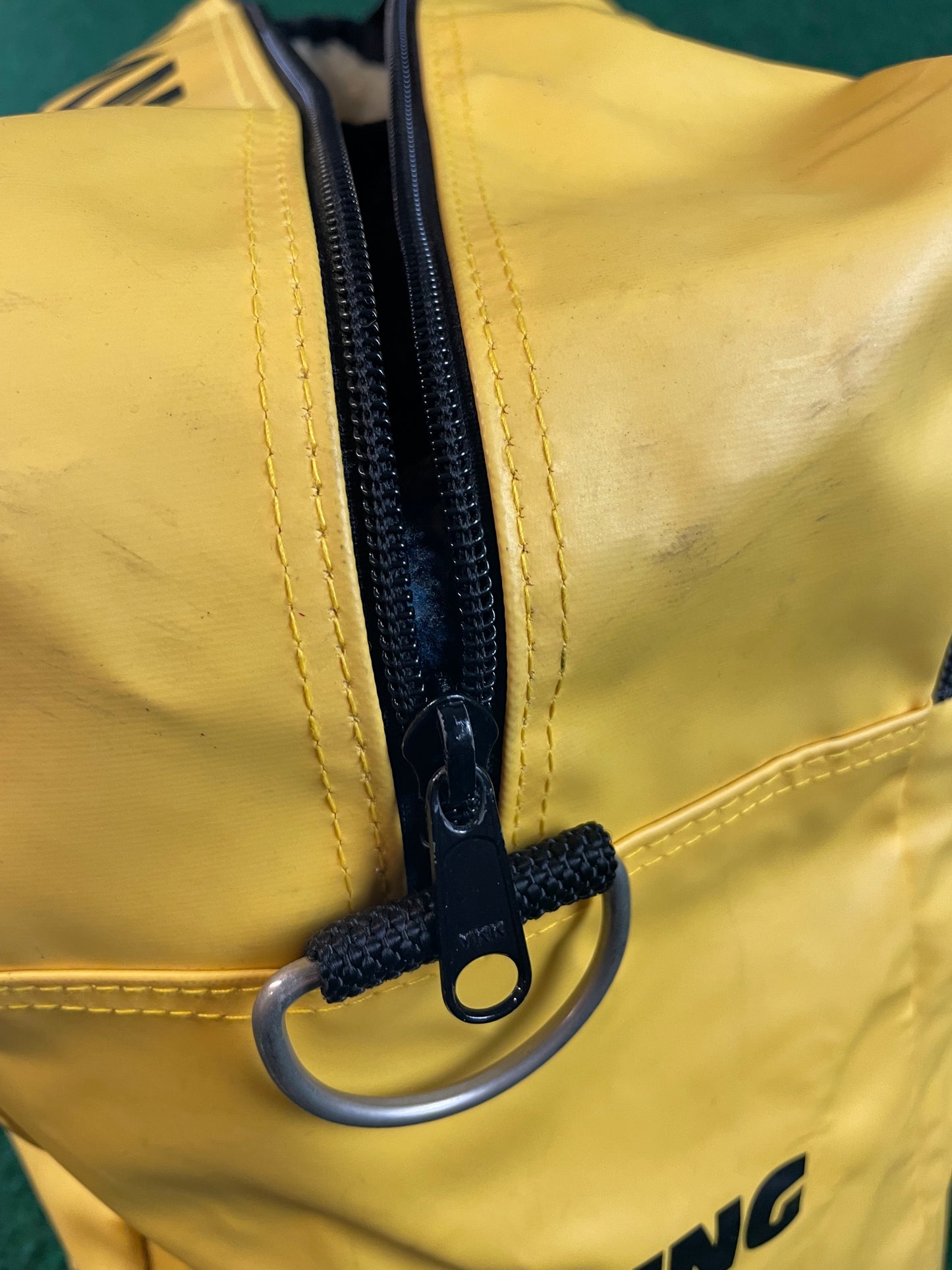 DUNLOP - Vintage Yellow Duffel Travel Bag