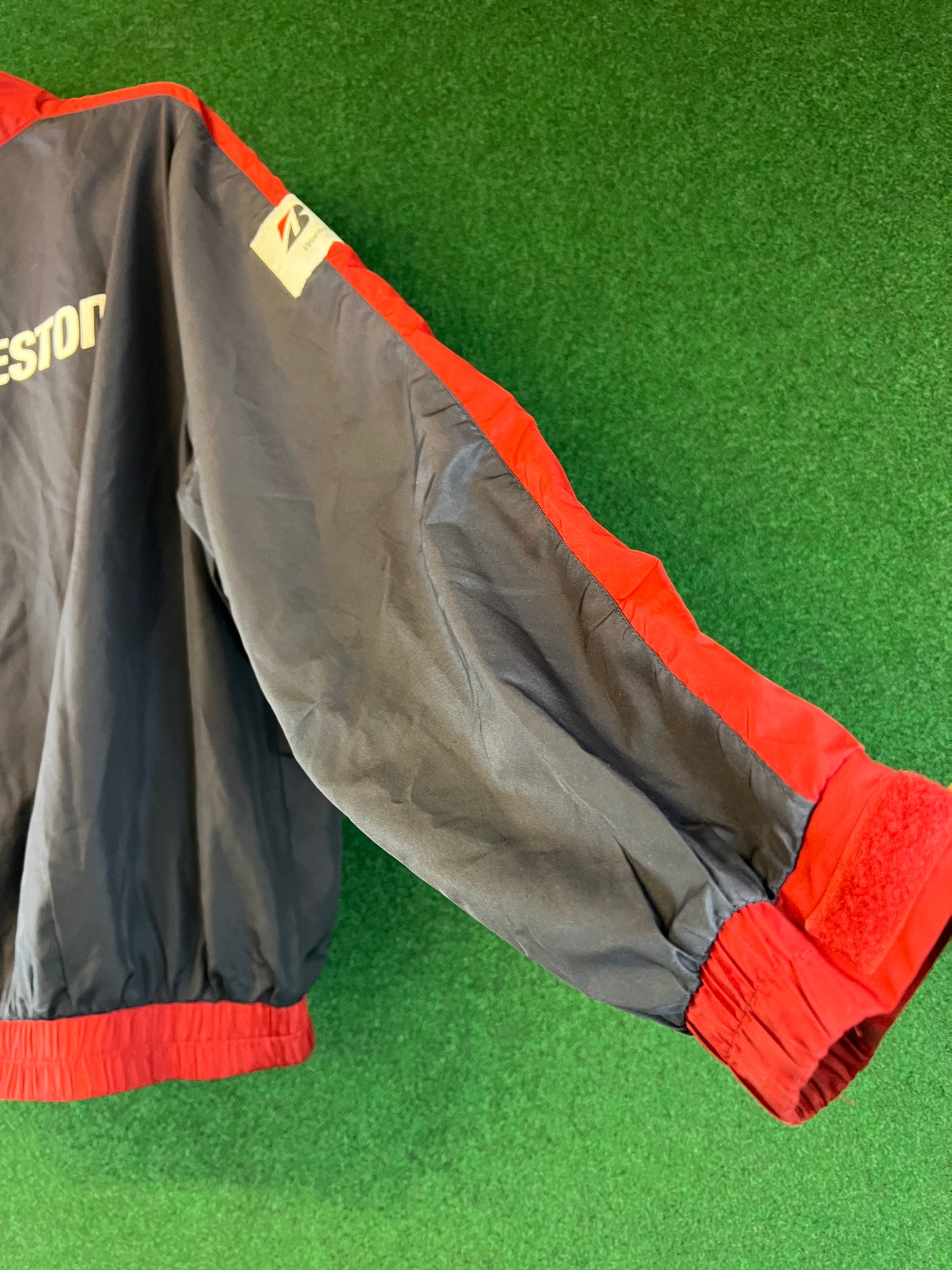Bridgestone “Buy Properly” - Dark Blue/Red Windbreaker Jacket (L)