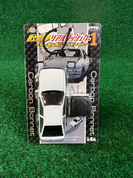 Initial D - Toyota Corolla AE86 Mini Car with Custom Carbon Hood Toy Car