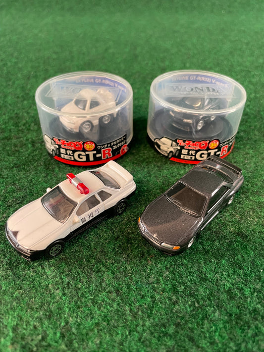 Nissan Skyline R32 GT-R Mini Car Set of 4