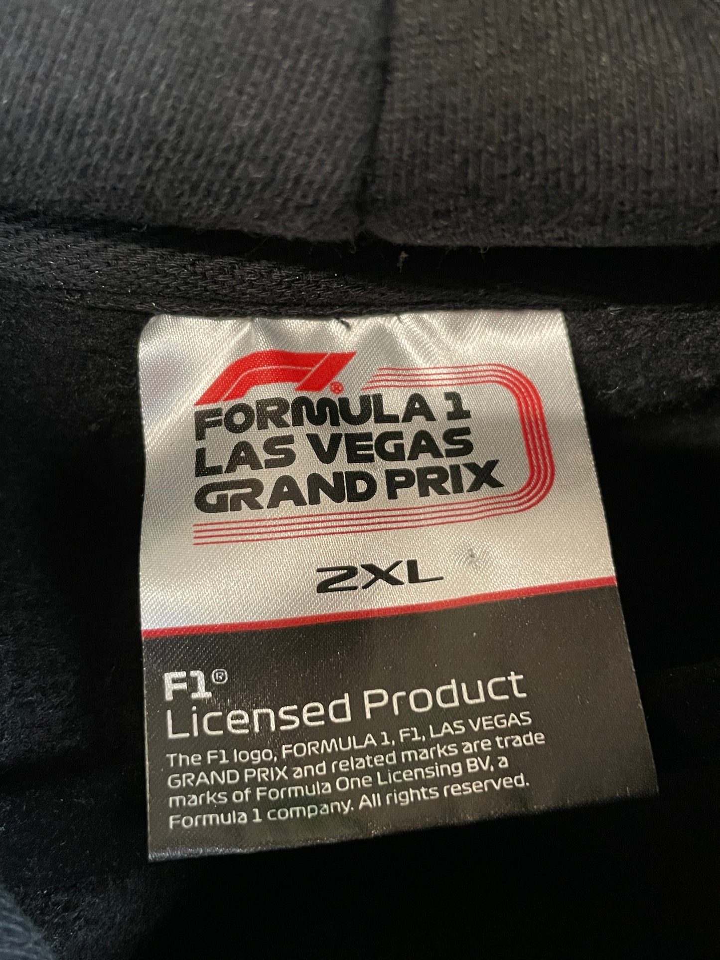 Formula1 F1 Las Vegas Grand Prix - Black Hooded Sweatshirt