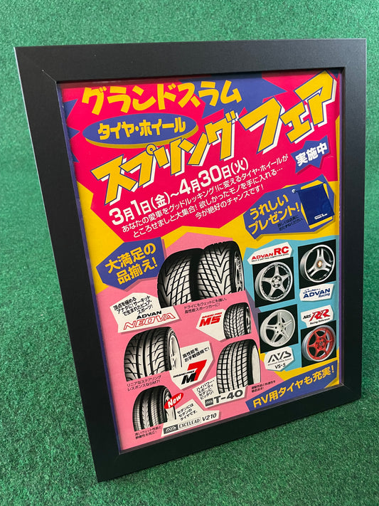 Grand Slam - Spring Fair Tires & Wheels Framed Ad