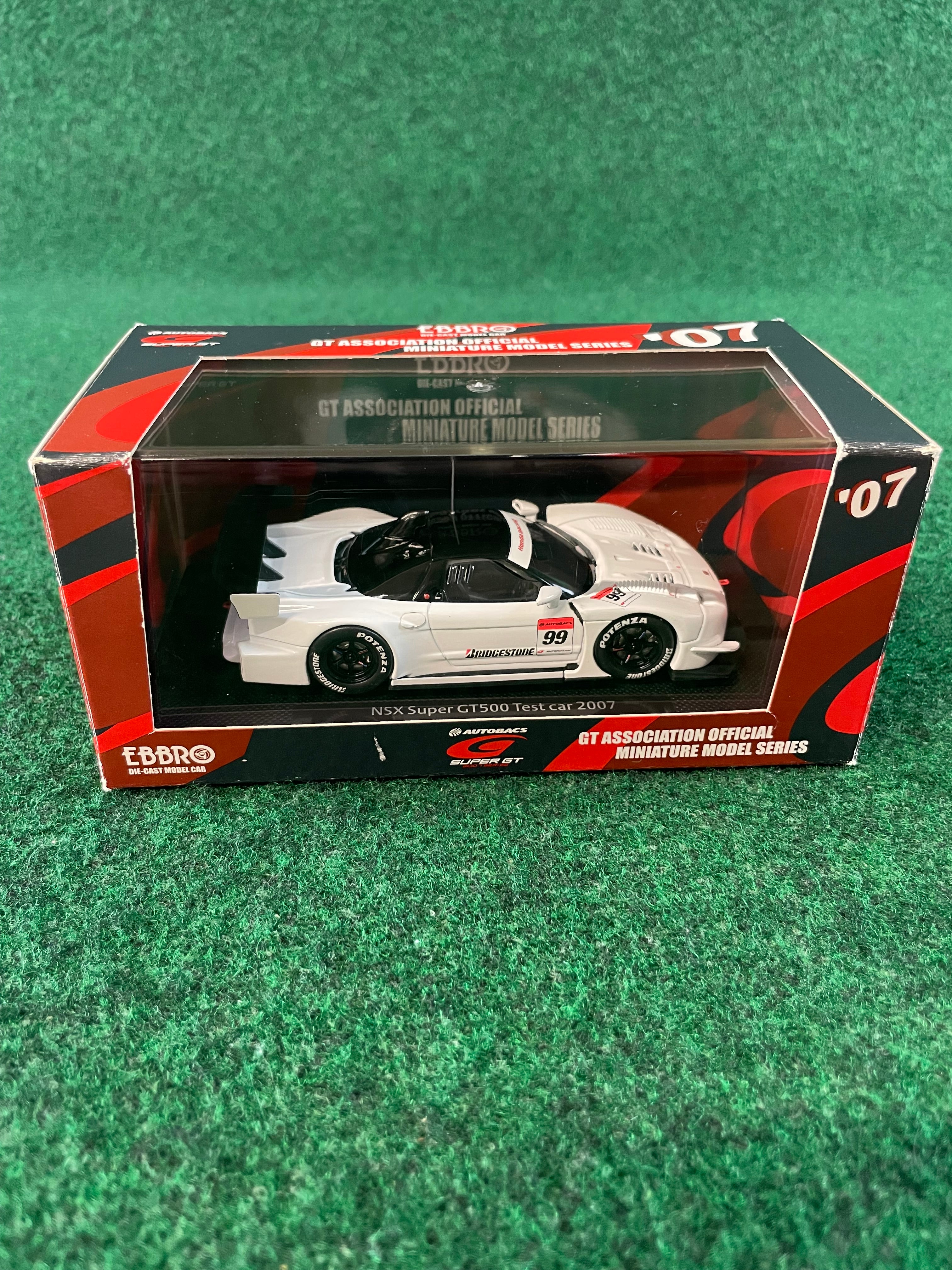 EBBRO - SuperGT 2007 Honda NSX TEST 1/43 Scale Diecast – Stateside