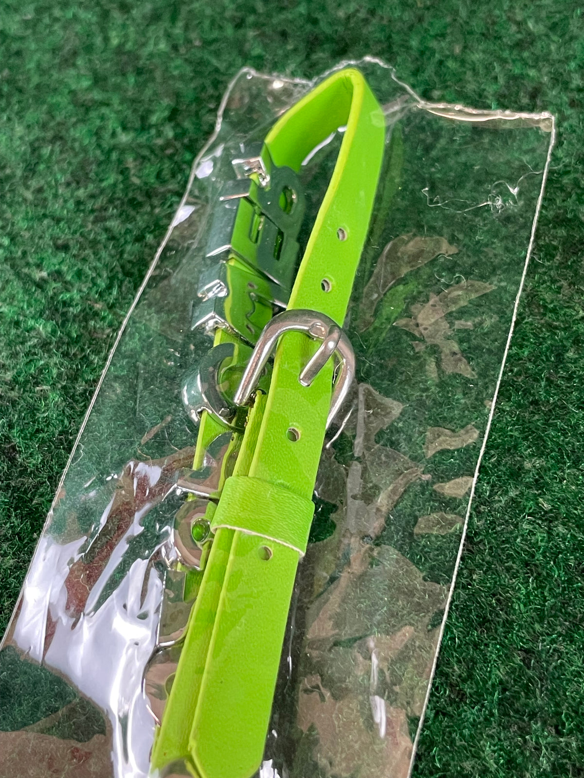 326POWER - Diamond Letter Logo Green Keychain