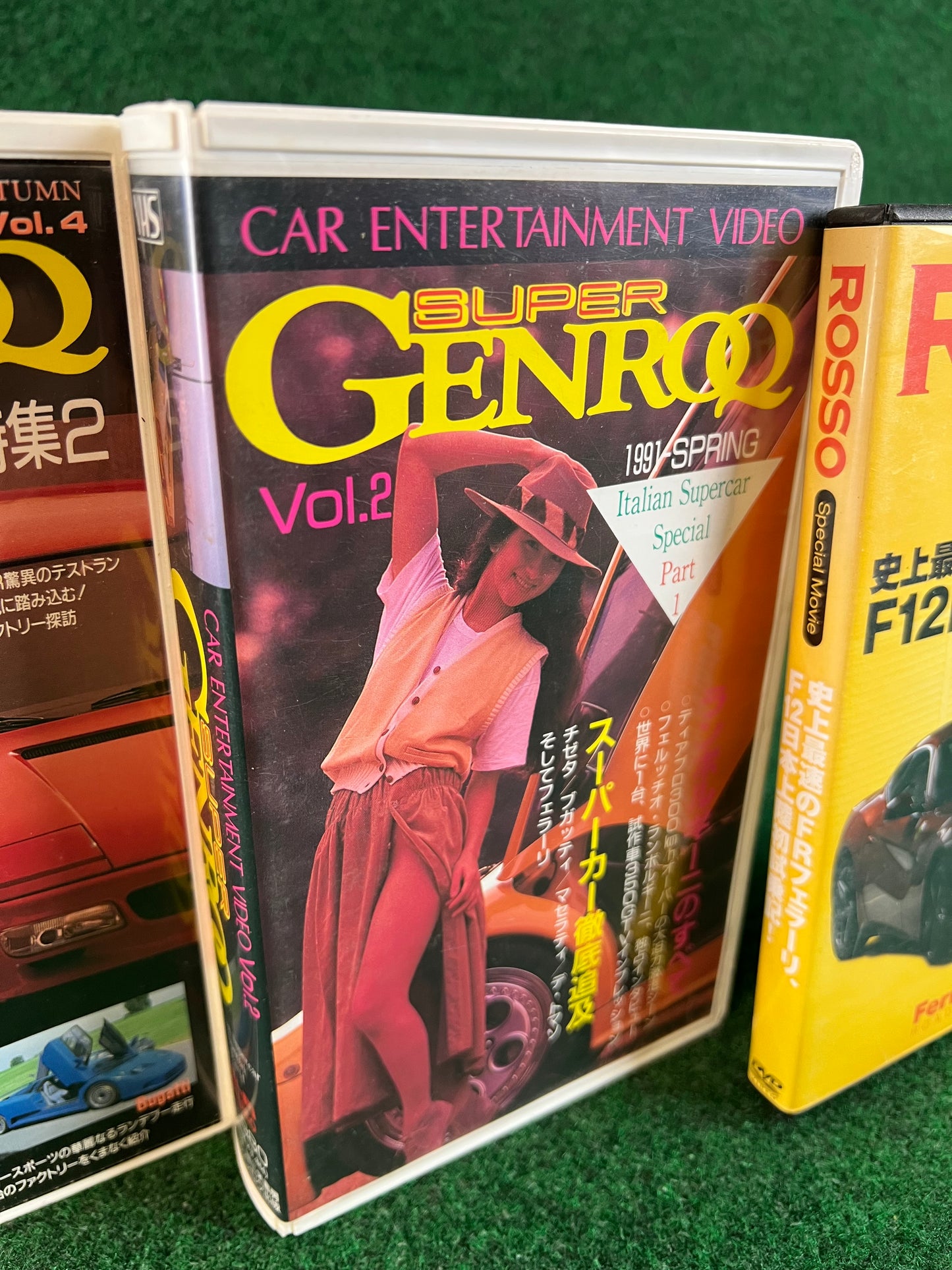 GeneroQ (Italian Supercars) VHS and DVD Set