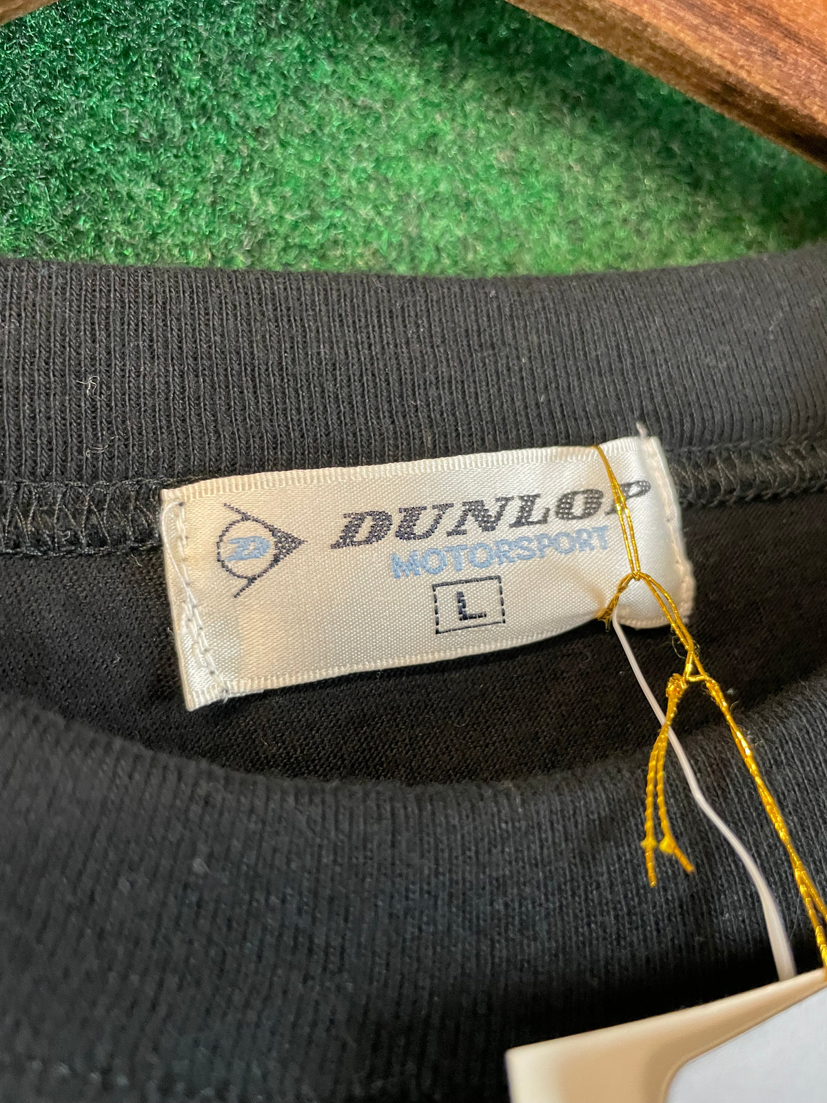 DUNLOP Motorsport - Vintage Black Graphic T-Shirt