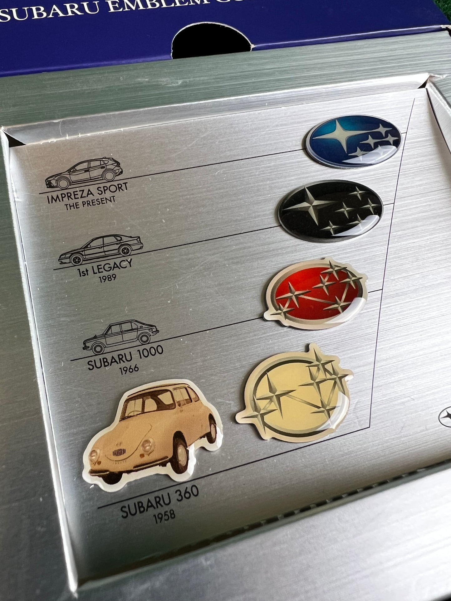 Misc. DVD - Subaru Welcome Box DVD and Emblem Collection Set