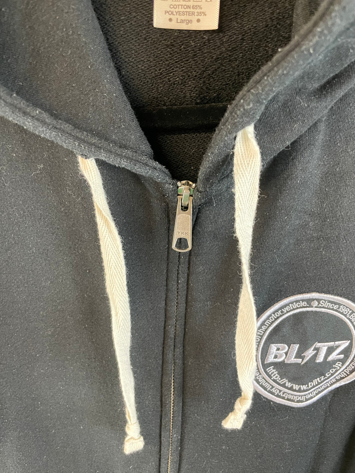 BLITZ Racing Project - Subaru BRZ Zip Up Hooded Sweatshirt