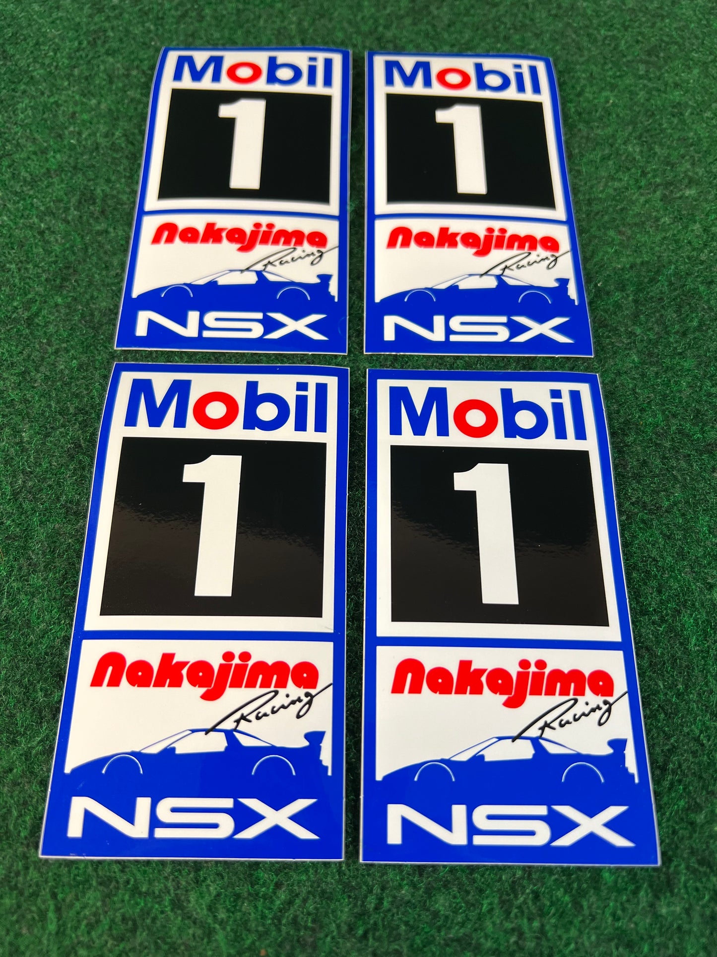 Mobil1 Nakajima Racing Honda NSX - JGTC Sticker Set