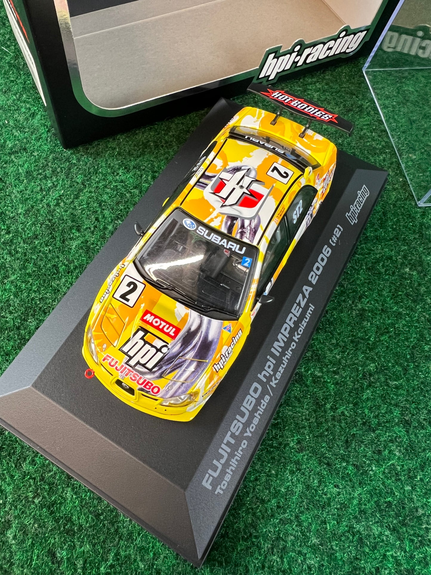 HPI Fujitsubo Super Taikyu 2005 Subaru Impreza WRX 1/43 Scale Diecast