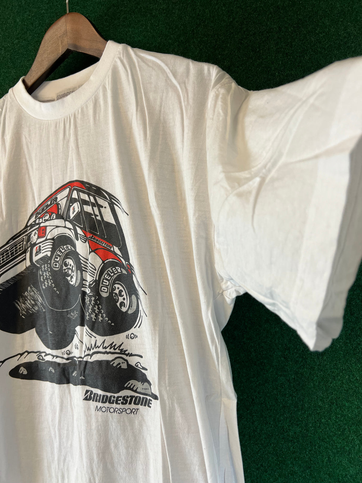 Bridgestone - Dueler Offroad Tires (Mitsubishi Pajero EVO) Promotional T-Shirt