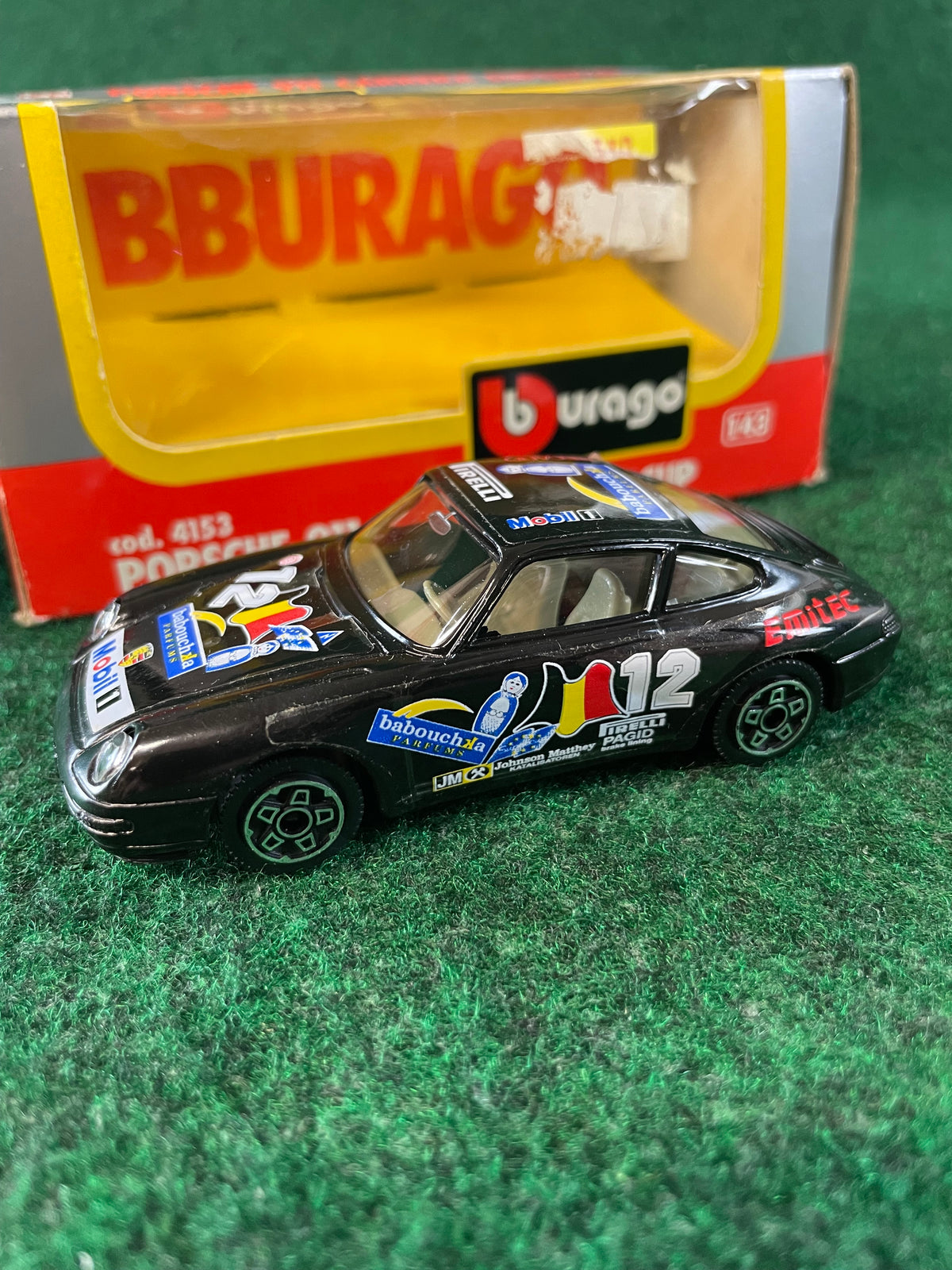 burago Porsche 911 Carrera 993 Toy Car Diecast Set