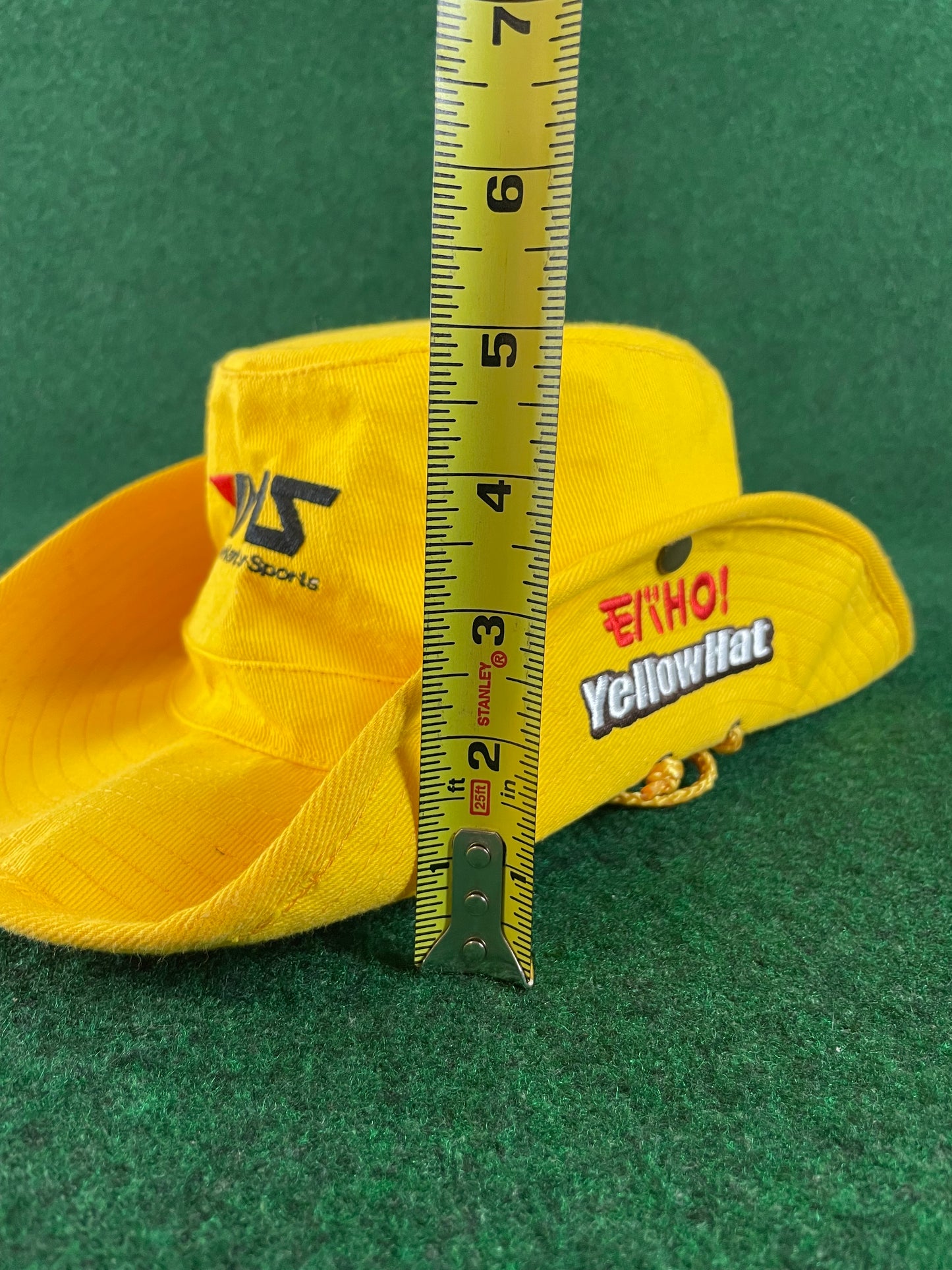 YMS SuperGT Yellow Hat & Hasemi Motor Sport Drawstring Bucket Hat