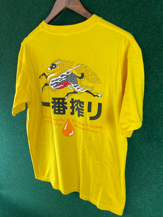 Kirin Ichiban Beer Promotional Yellow T-Shirt