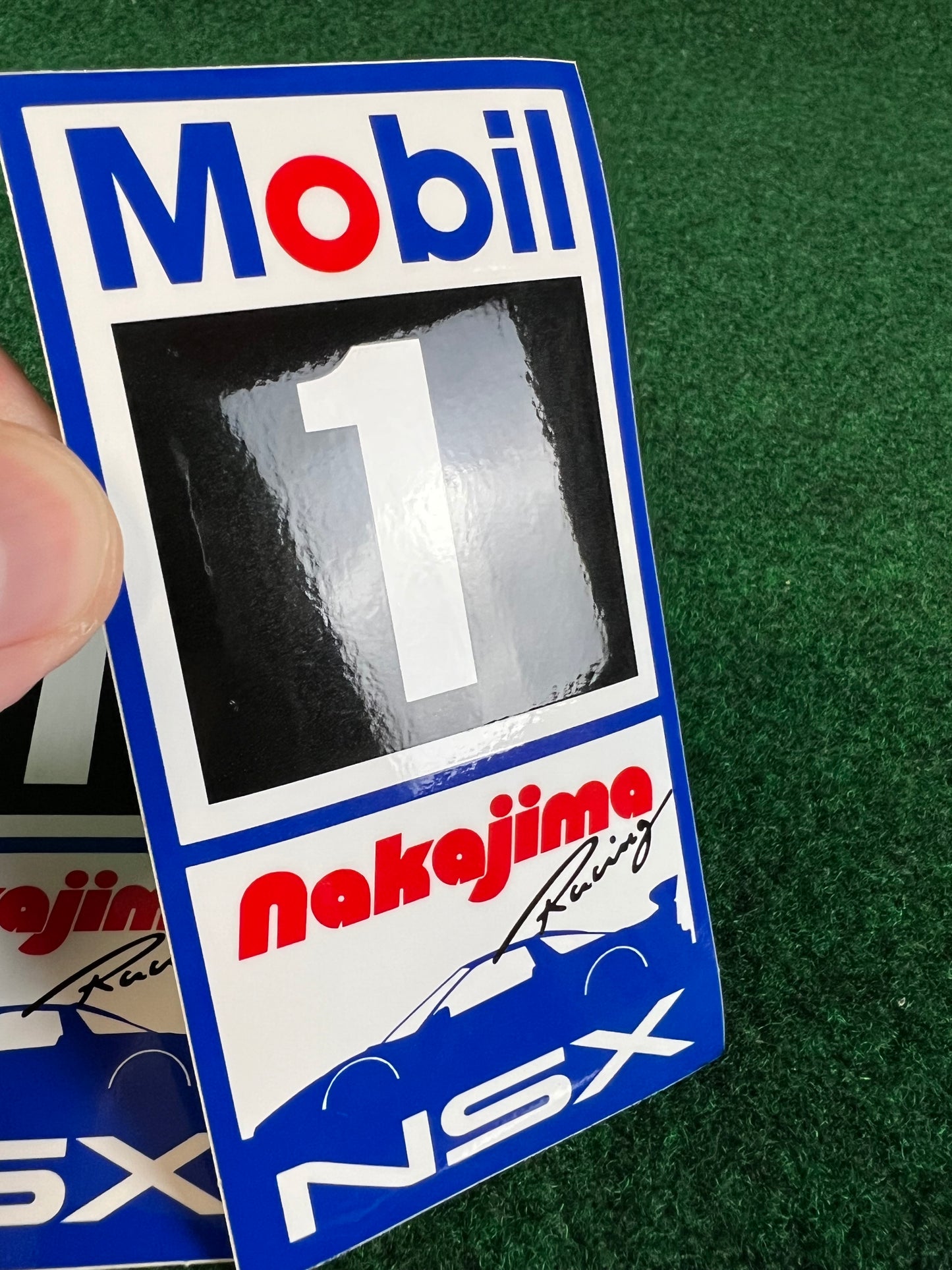 Mobil1 Nakajima Racing Honda NSX - JGTC Sticker Set
