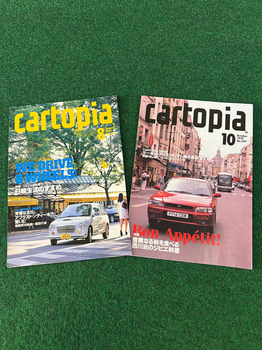 Cartopia - 1997 Subaru of Japan (Fuji Heavy Indistries) Monthly Magazine: Vivio & Impreza