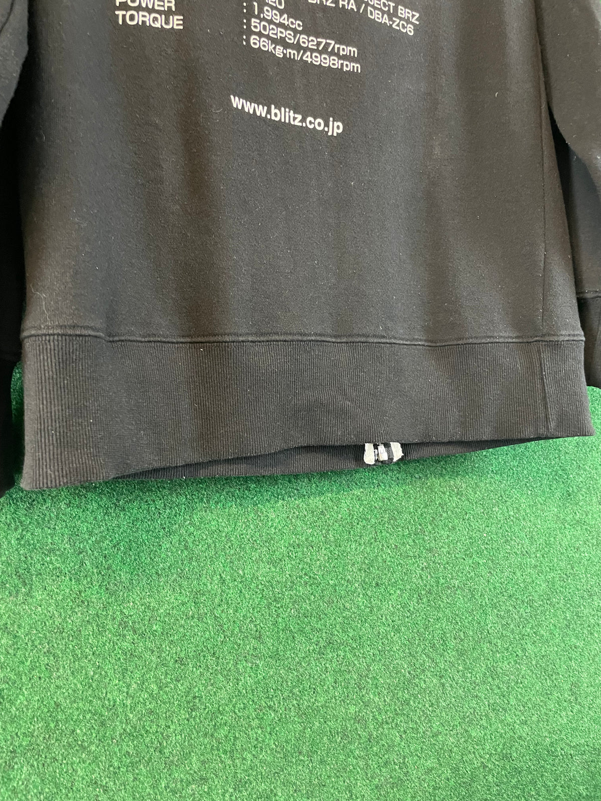 BLITZ Racing Project - Subaru BRZ Zip Up Hooded Sweatshirt