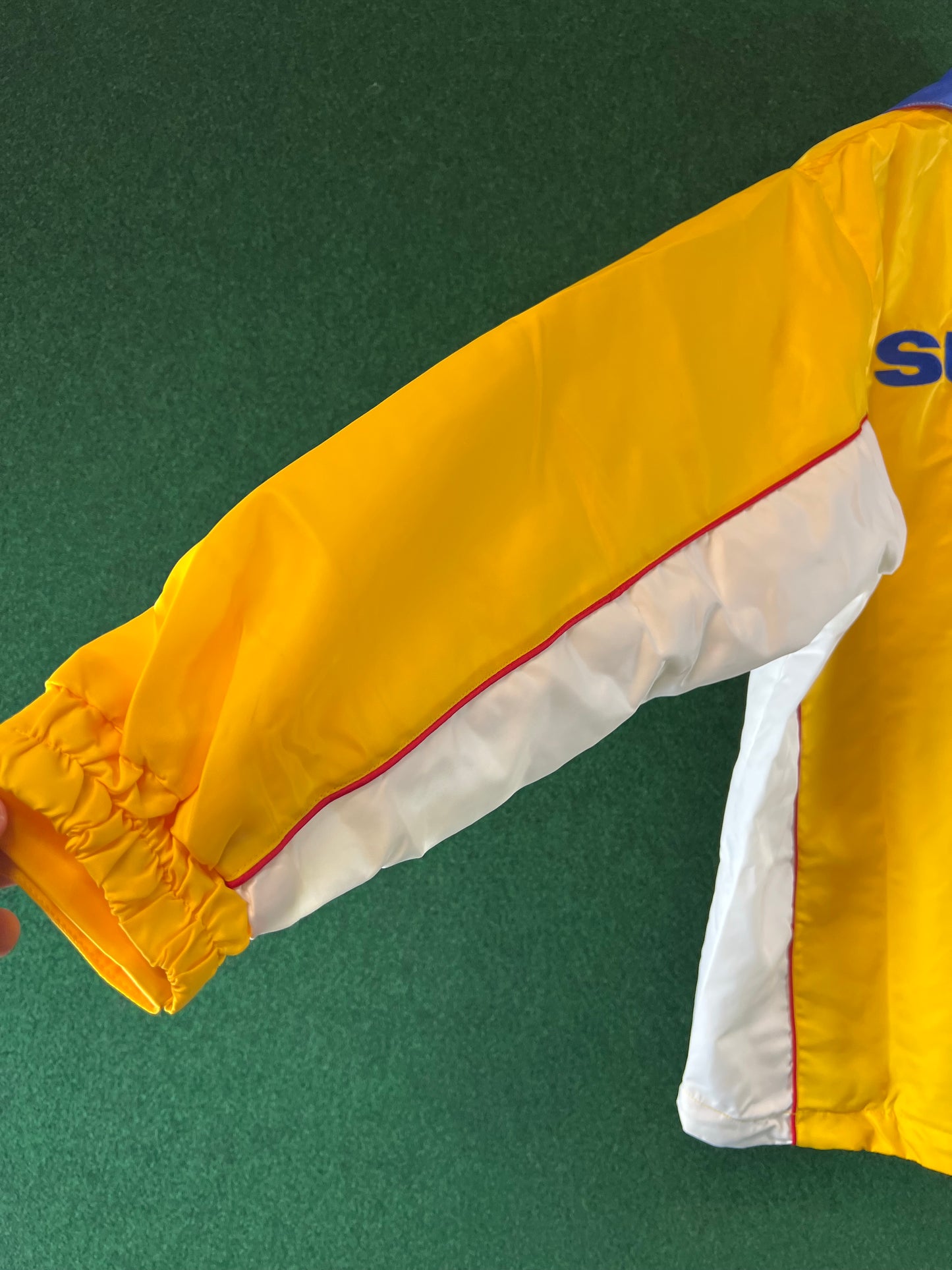 Suzuki Motorsports Racing Yellow Jacket