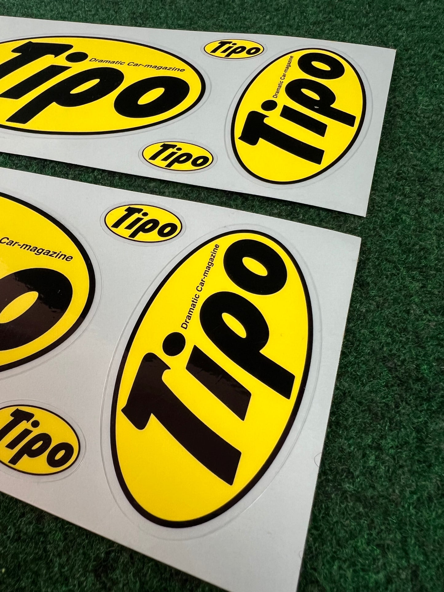 Tipo Logo Sticker Sheet Set