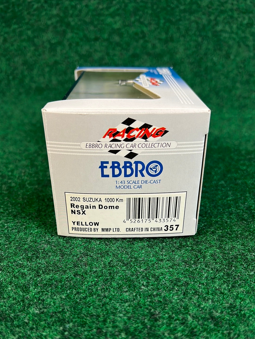 EBBRO Racing Car Collection: JGTC 2002 Regain DOME Honda NSX Suzuka 1000km 1/43 Scale Diecast