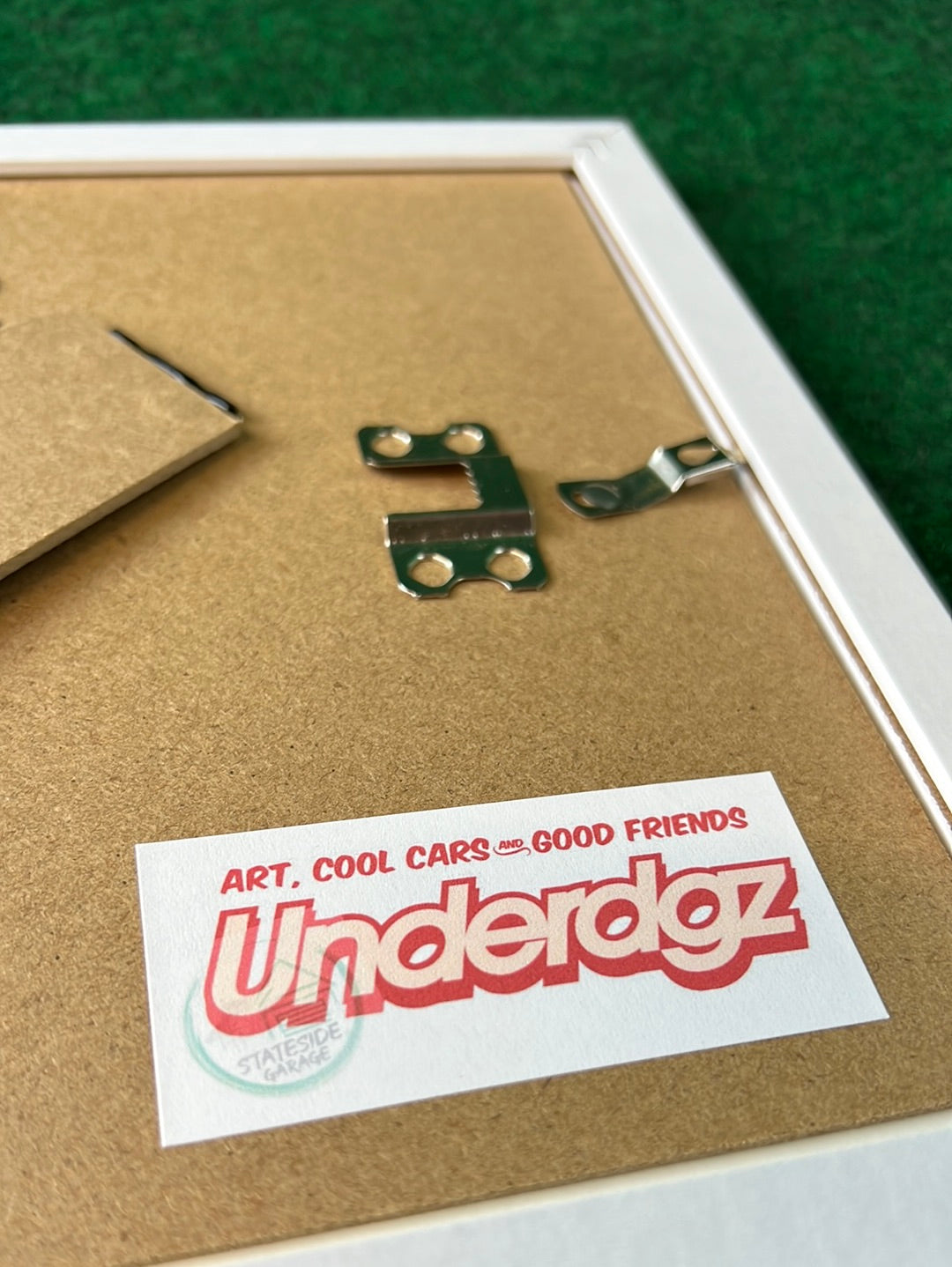 UNDERDOGZ - SPOON Sports NA2 Honda NSX (White Frame) Hand Drawn, Watercolor Painted & Signed Print