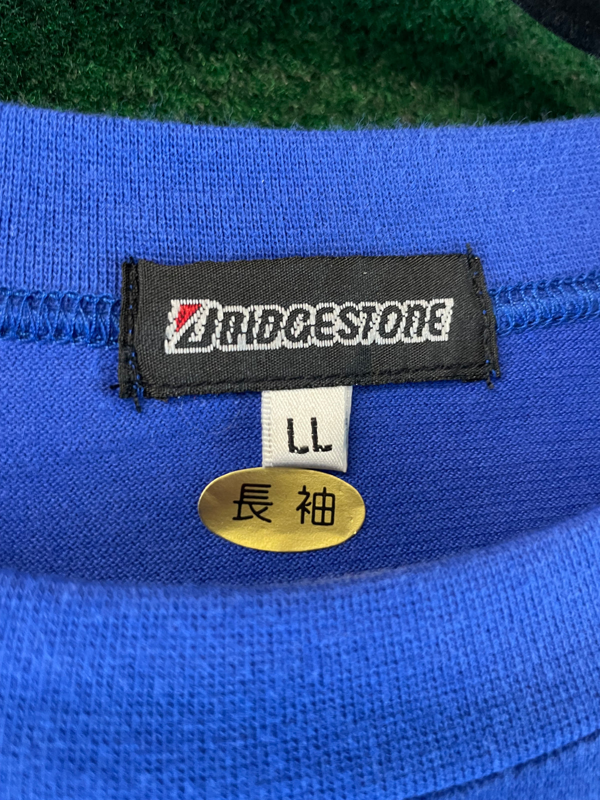 BRIDGESTONE - Long Sleeve T-Shirt type Blue Shirt