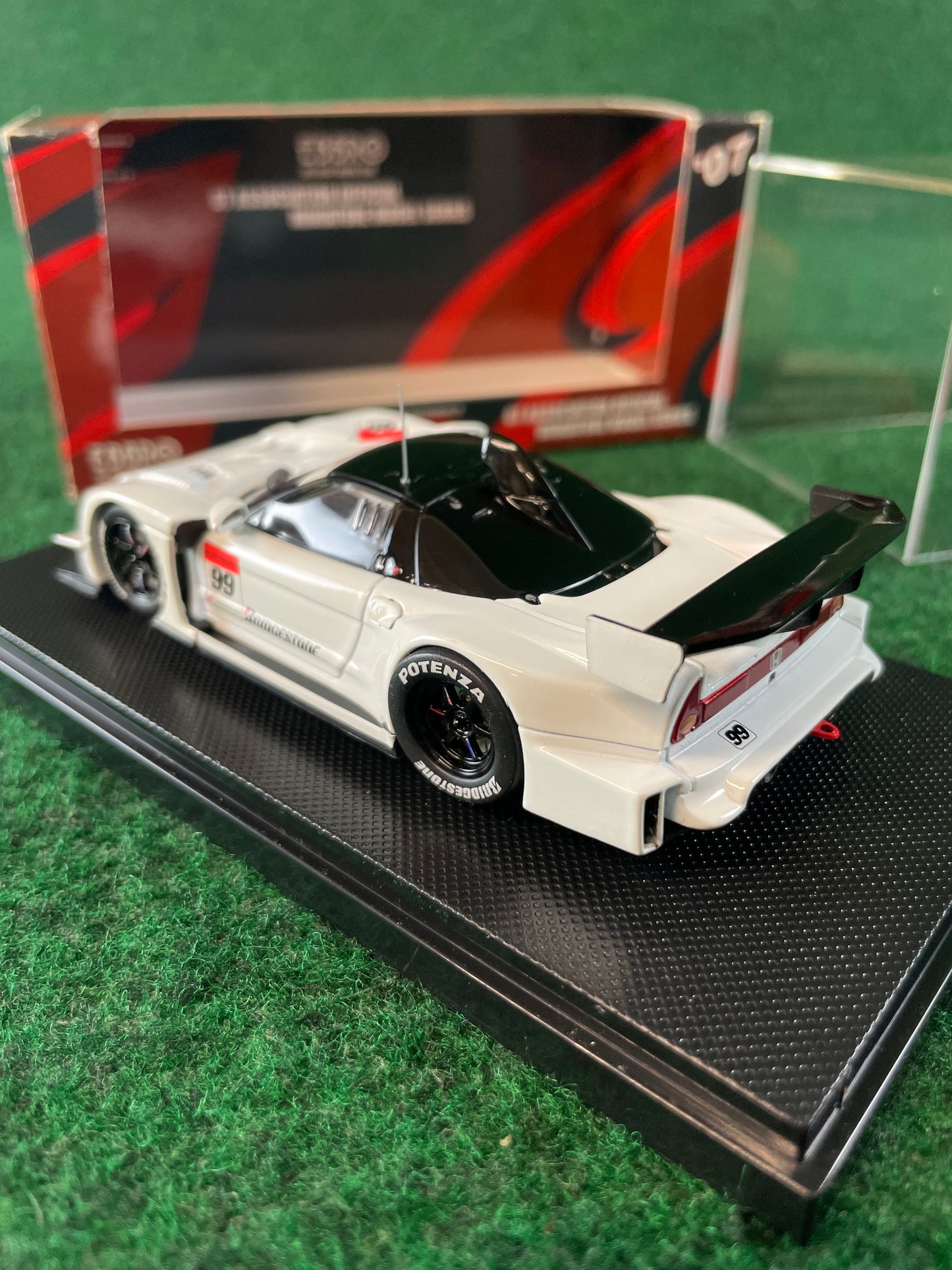 EBBRO - SuperGT 2007 Honda NSX TEST 1/43 Scale Diecast