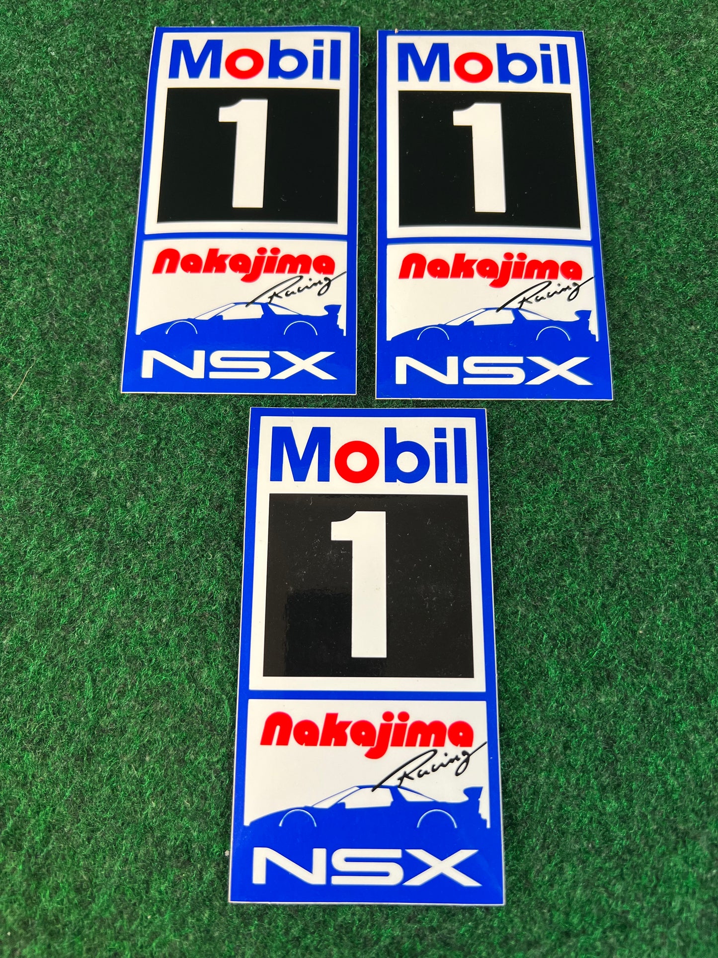 Mobil1 Nakajima Racing Honda NSX - JGTC Sticker Set