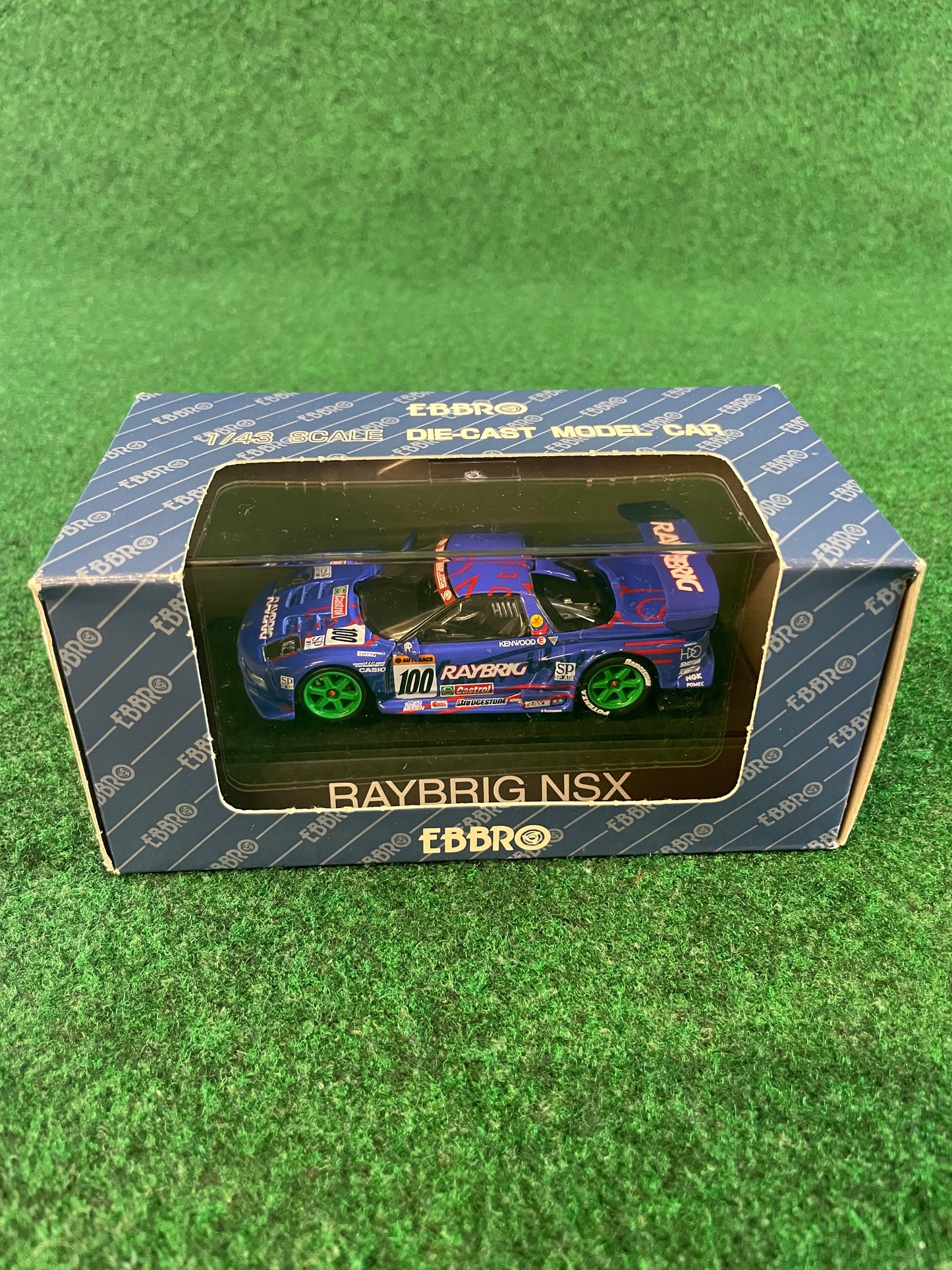 EBBRO - MMP Ltd. JGTC RAYBRIG Honda NSX 1/43 Scale Diecast