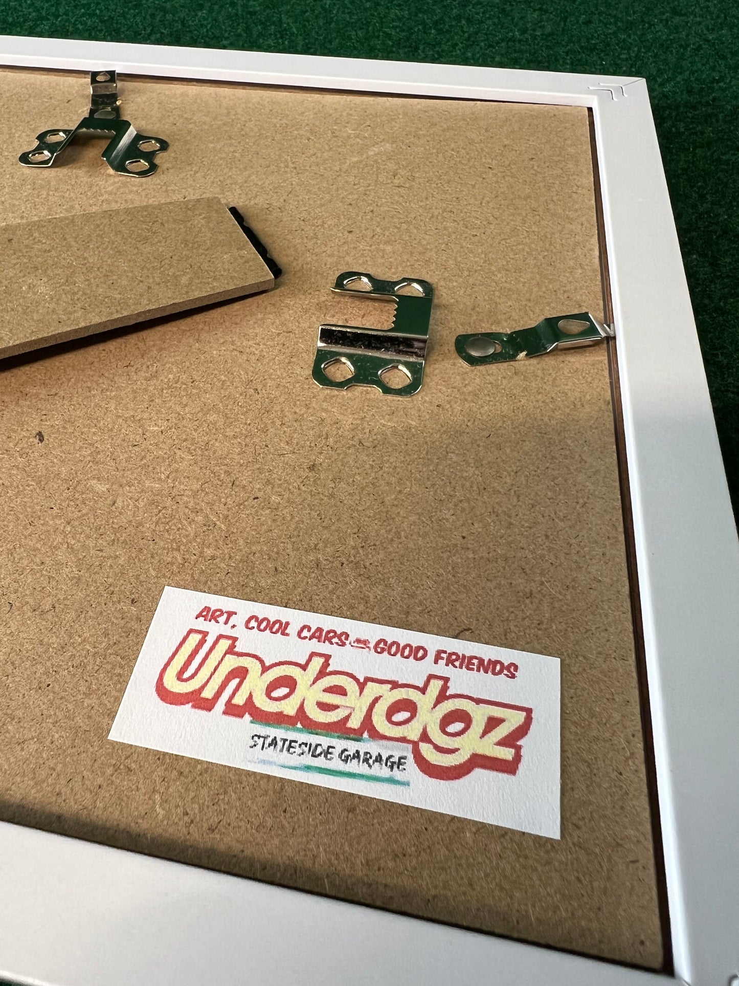 SPOON SPORTS Honda S2000 Racecar Rear Bumper Framed, Hand Drawn, Watercolor Painted & Signed Print