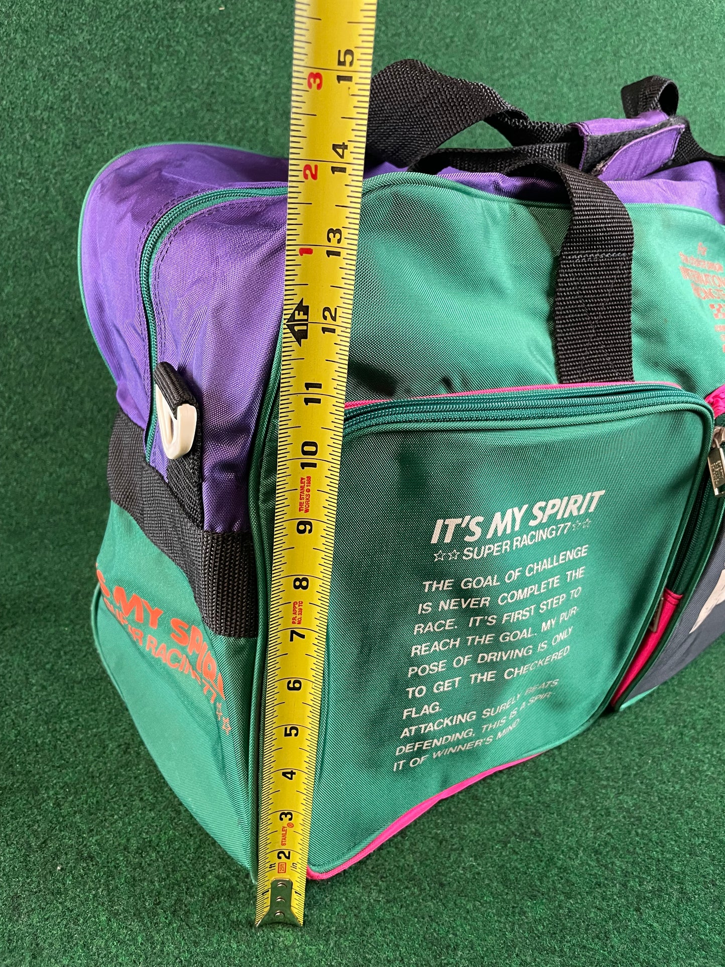 SUPER RACING 77 - Grand Prix Constructor’s History Vintage Duffle Bag