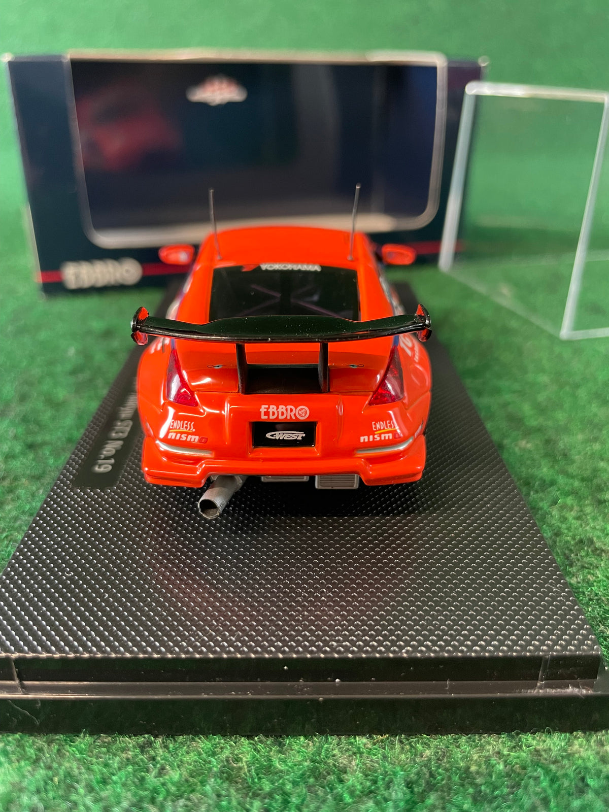 EBBRO Racing Collection Nissan Fairlady Z - TC KOBE Cwest 1/43 Scale Diecast