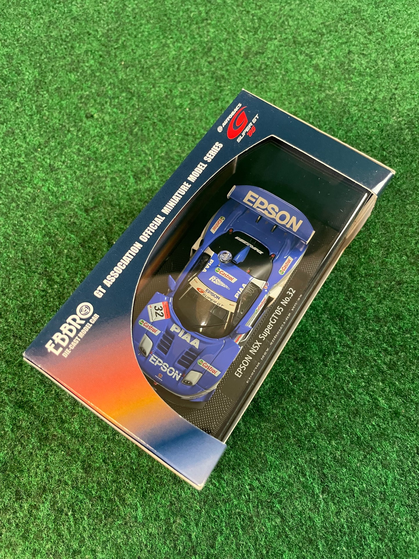 EBBRO - SuperGT 2005 EPSON Honda NSX 1/43 Scale Diecast