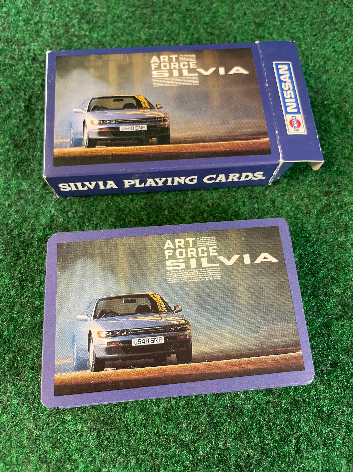 Nissan - ART FORCE SILVIA Playing Cards (1)