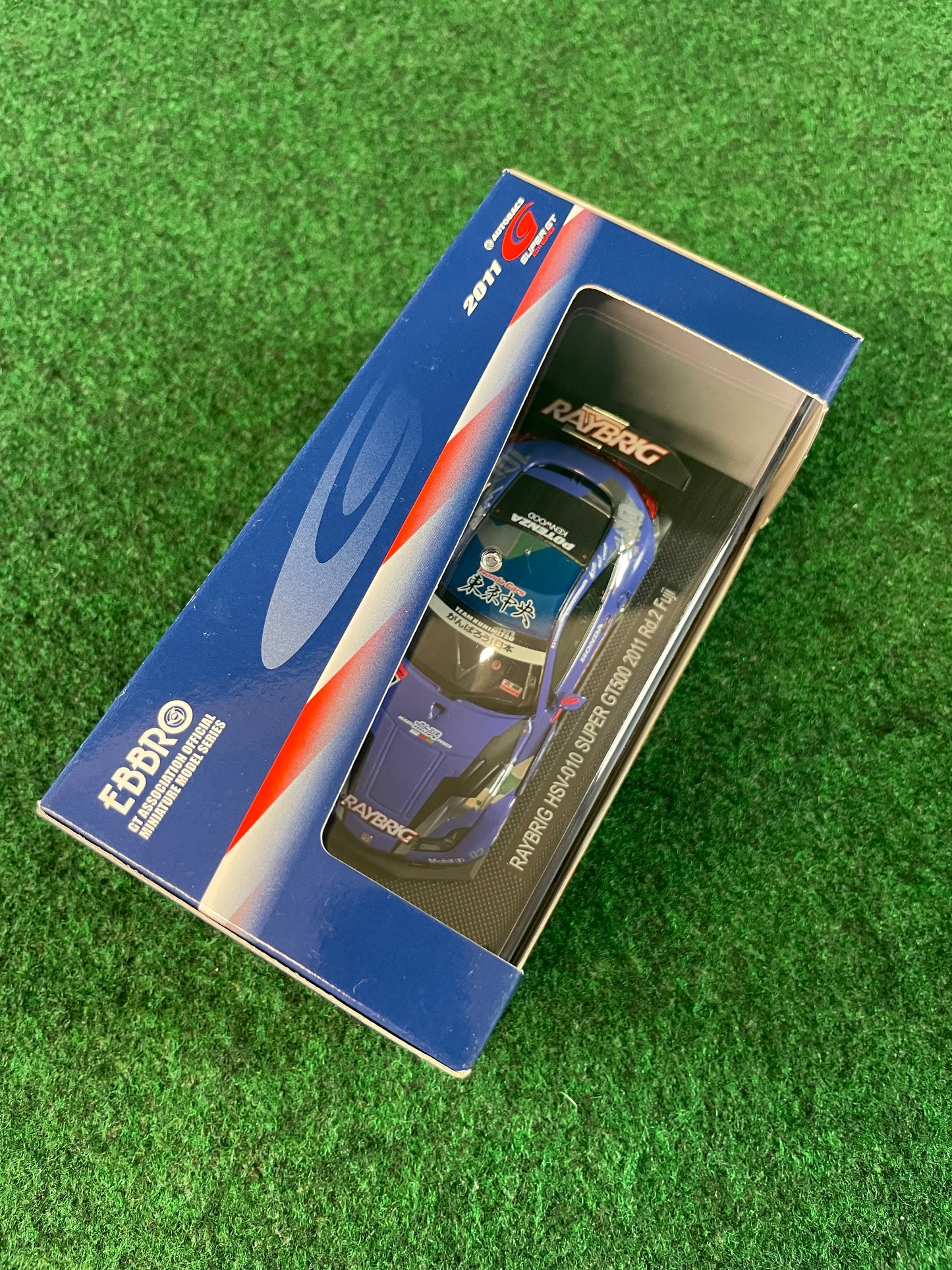 EBBRO - SuperGT 2011 Raybrig Honda HSV-010 GT500 1/43 Scale Diecast