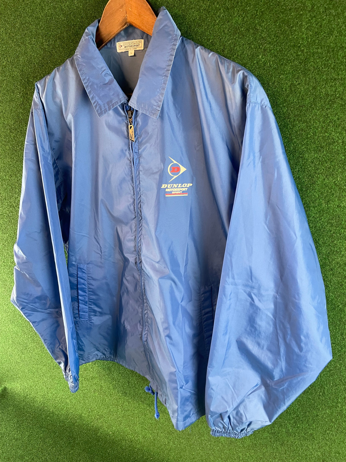 Dunlop Motorsport - Vintage Blue Windbreaker Jacket (L)