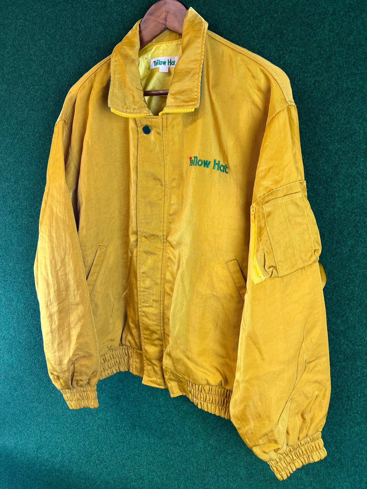 Yellow Hat Service Center Vintage Workwear Jacket