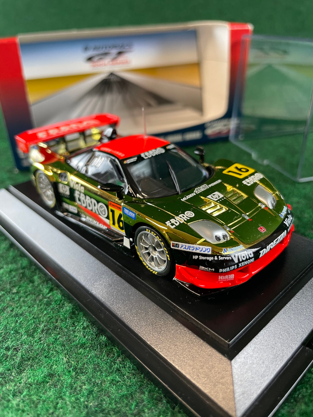 EBBRO - 2004 JGTC M-TECH Honda NSX Suzuka 1/43 Scale Diecast