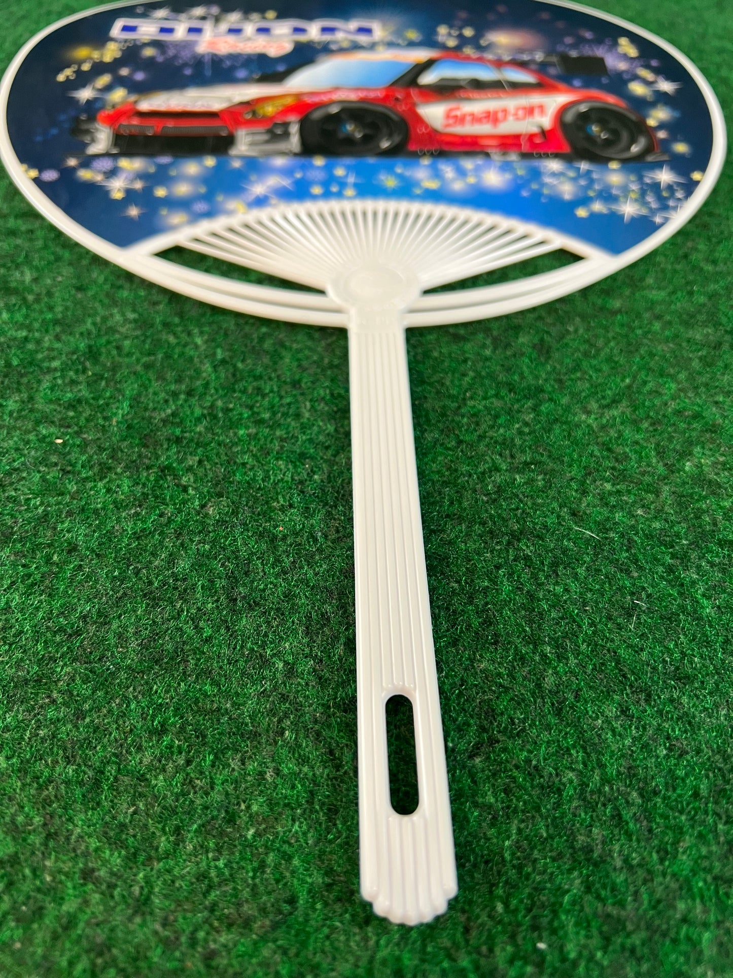 Dijon Racing - SUPER GT Nissan R35 GT-R Raceday Promotional Hand Fan