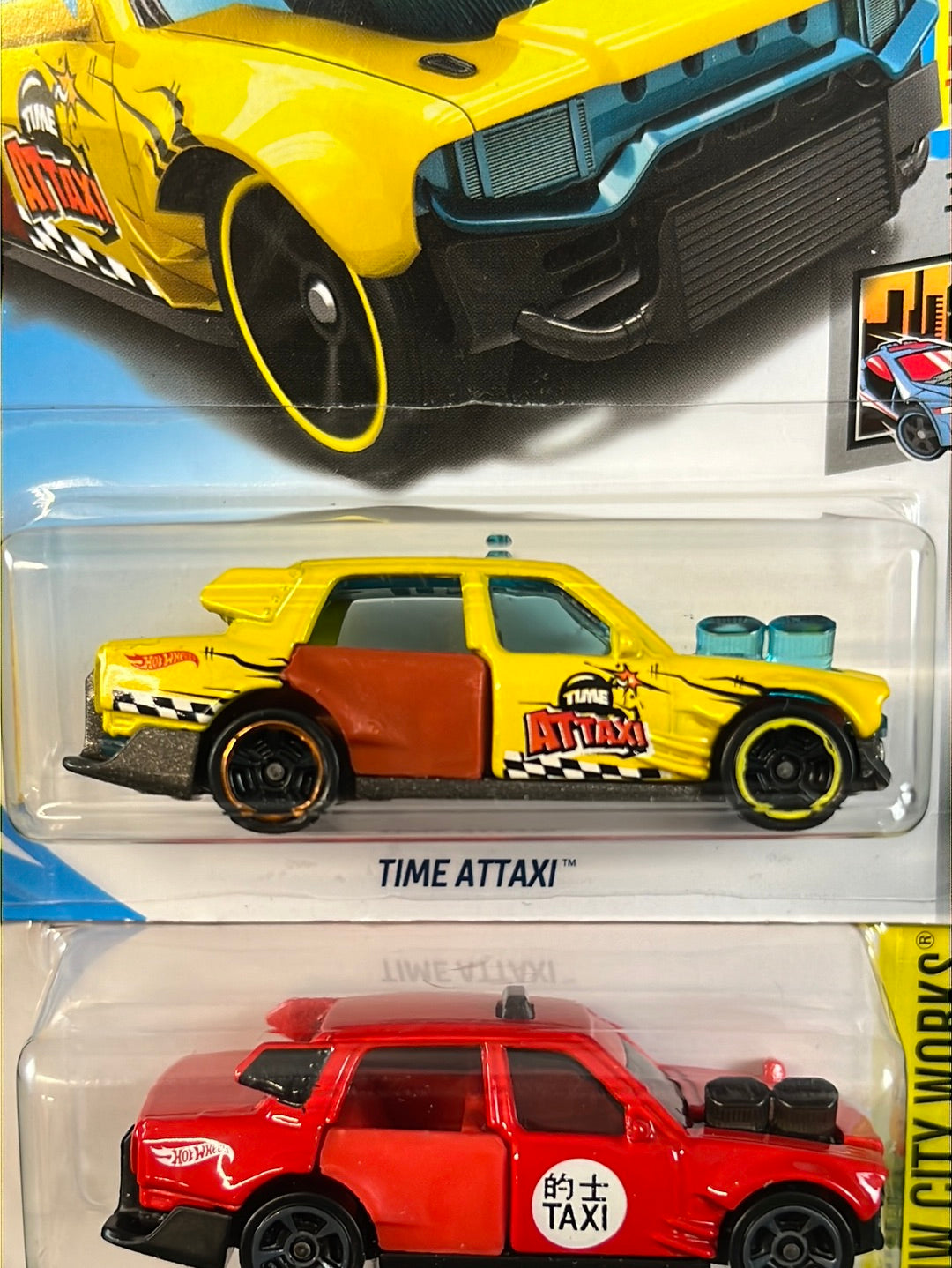 Hot Wheels - Time Attaxi - Set of 3